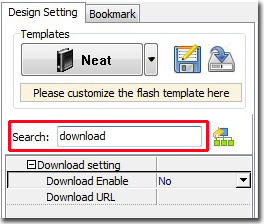 Add a page flipping book download button - image1
