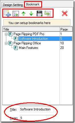 Page Flipping Bookmark