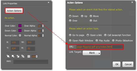 Fill in URL
