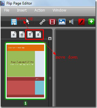 Adjust pages order