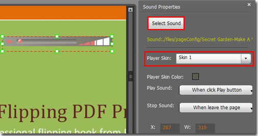 Complete sound properties