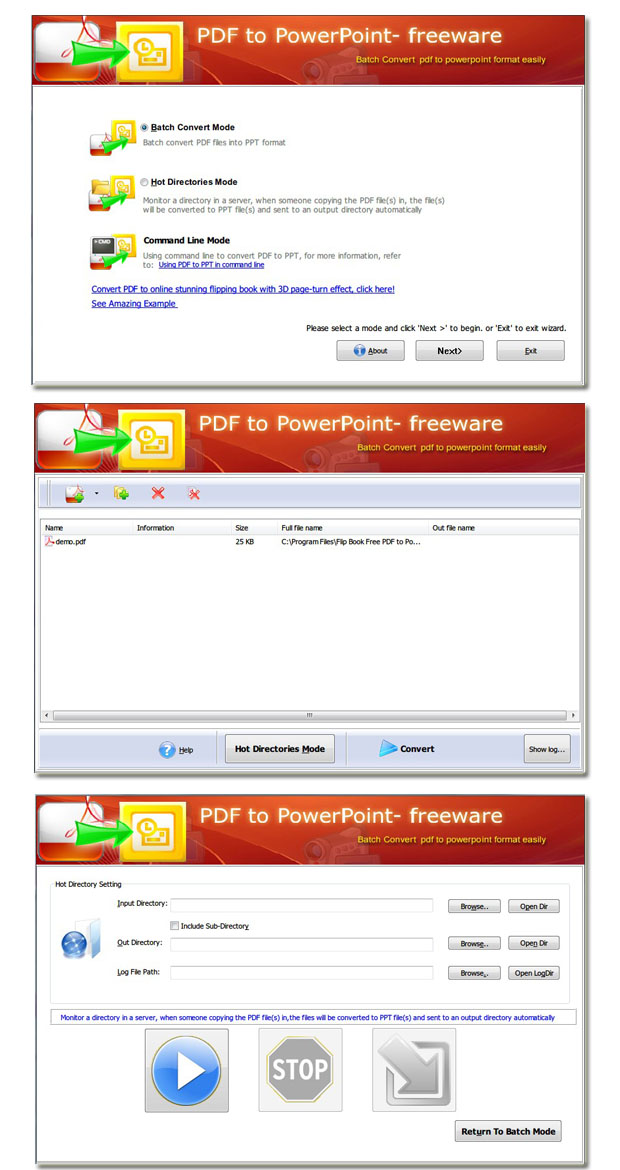 Page Flipping Free PDF to PowerPoint 1.7 full