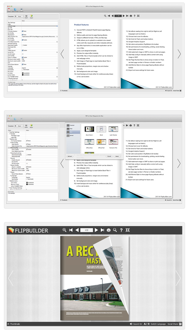 Page Flipping PDF for Mac 1.8.9