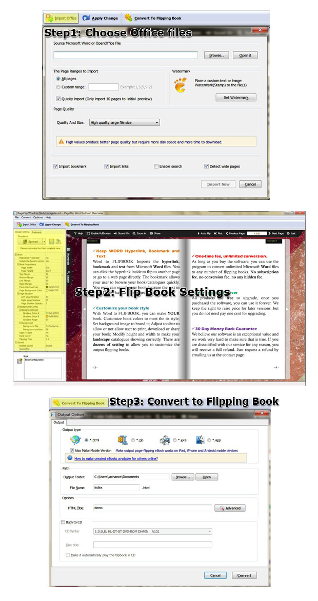 steps_page_flipping_word
