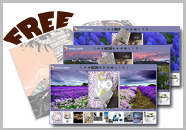 page flipping cover - lavender