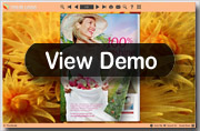 page flipping book demo