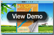 page flipping book demo