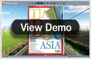 page flipping book demo