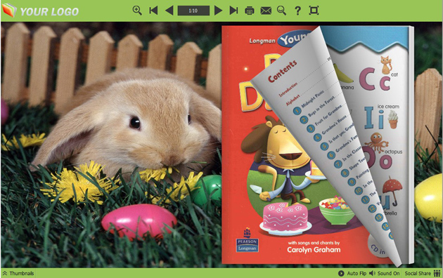 page flipping book themes screenshot3