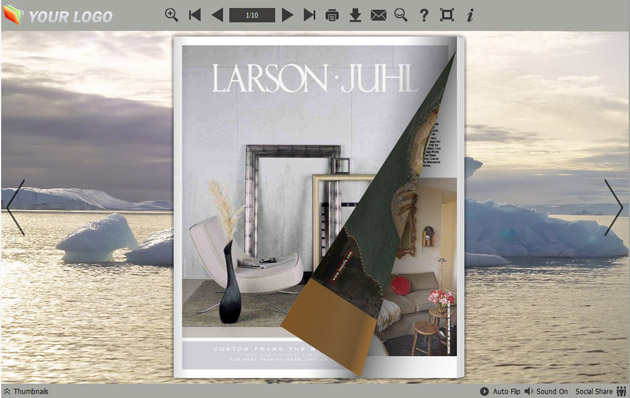Page Flipping Themes about Polar Iceberg screenshot Page Flipping Themes about Polar Iceberg screenshot