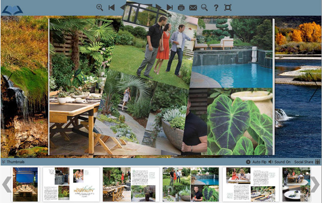 page flipping book themes screenshot2