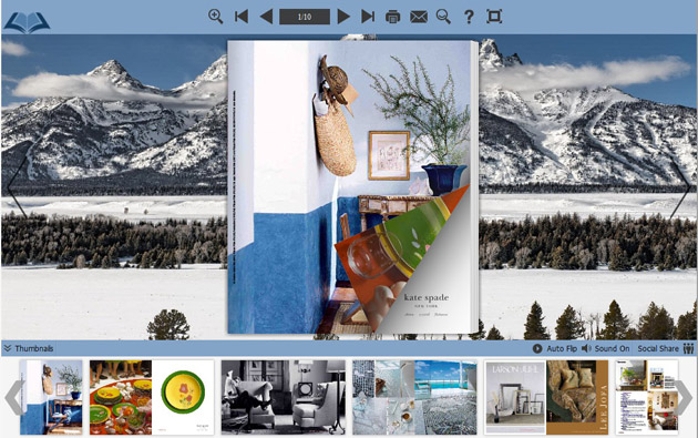 page flipping book themes screenshot3